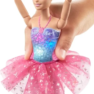 Mattel Poupées<Poupee Barbie Ballerine Lumieres Magiques