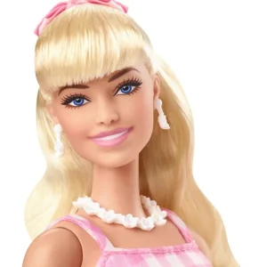 Mattel Barbie Et Poupées Mannequin<Poupee Barbie Le Film - Barbie Robe Vichy Rose