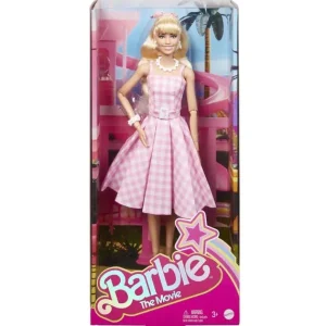 Mattel Barbie Et Poupées Mannequin<Poupee Barbie Le Film - Barbie Robe Vichy Rose