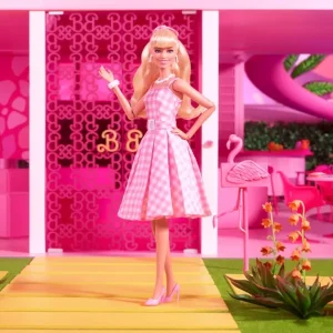 Mattel Barbie Et Poupées Mannequin<Poupee Barbie Le Film - Barbie Robe Vichy Rose