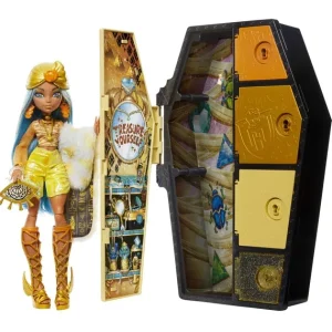 Mattel Poupées<Poupee Cleo De Nile Et Son Casier Secret - Monster High