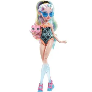 Mattel Poupées<Poupee Lagoona Blue Et Son Animal De Compagnie - Monster High