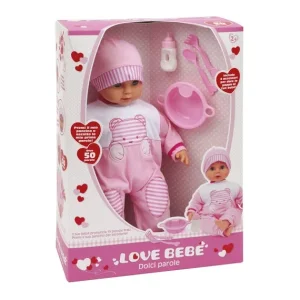 LOVE BEBE Poupons Interactifs<Poupon 46 Cm 50 Mots