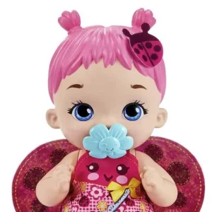 Mattel Poupons<Poupon Bebe Coccinelle Rose Boit Et Fait Pipi - My Garden Baby