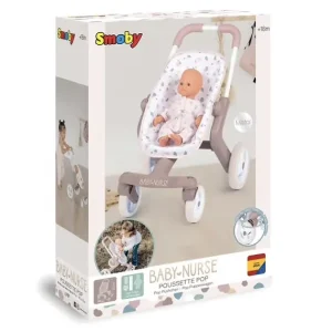Smoby Accessoires Poupons<Poussette Pop Baby Nurse