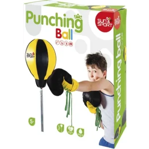 SUN and SPORT Jeux D'Adresse<Punching Ball Et Gants De Boxe