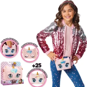 Spin Master Mode, Bijoux, Décoration, Cosmetiques<Purse Pets - Sac A Main Interactif - Licorne