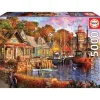 Educa Puzzles Adultes<Puzzle 5000 Pieces – Coucher De Soleil Sur Le Port