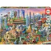 Educa Puzzle 1500 À 3000 Pièces<Puzzle 1500 Pieces – Les Gratte-Ciels D'Asie