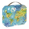 Janod Puzzles Enfants De 50 À 249 Pièces<Puzzle 100 Pieces - Monde