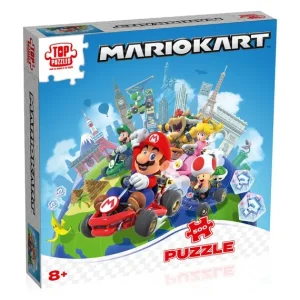 Winning Moves Puzzles Enfants De 250 À 1000 Pièces<Puzzle 500 Pieces Mario Kart Autour Du Monde