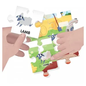 Headu Puzzle Bébé / Enfant<Puzzle Anglais Facile 100 Mots La Ferme