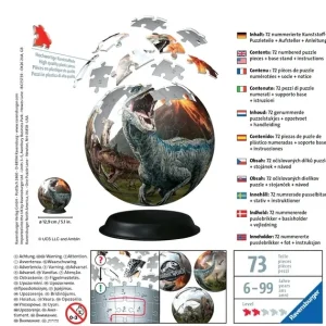 Ravensburger Puzzles 3D<Puzzle 3D Rond - Jurassic World