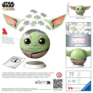 Ravensburger Puzzles 3D<Puzzle 3D Rond 72 Pieces - Star Wars Grogu