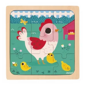 Janod Puzzles Bois<Puzzle En Bois Poulette Henriette