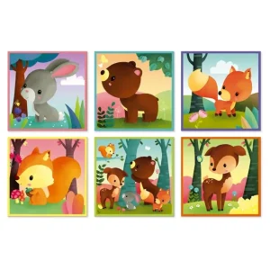 Janod Puzzle Bébé / Enfant<Puzzle Kubkid Les Animaux De La Foret