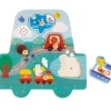 Janod Puzzles Bois<Puzzle Musical En Bois Les Petits Bolides