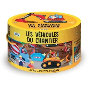 Sassi Junior Puzzle Bébé / Enfant<Puzzle Véhicules De Chantier