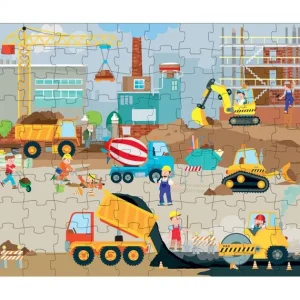 Sassi Junior Puzzle Bébé / Enfant<Puzzle Véhicules De Chantier