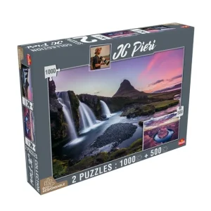 Goliath Puzzle 500 À 1000 Pièces<2 Puzzles 1000 Et 500 Pieces - Islande Et Etats-Unis