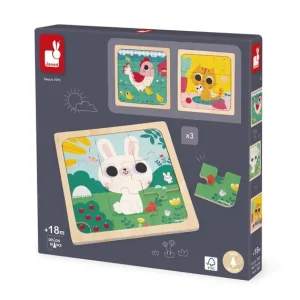 Janod Puzzles Bois<Puzzles En Bois 9 Pieces