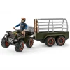 Schleich Quads & Motos Radiocommandés<Quad Avec Remorque Et Ranger
