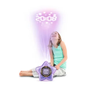 VTech Radios Réveil<Radio Réveil Projecteur Kidimagic Starlight Violet