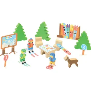 Jeujura Planchettes Et Construction En Bois<Relais Des Pistes En Bois 120 Pieces