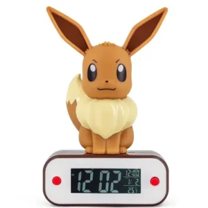 Teknofun Radios Réveil<Réveil Pokemon Evoli Lumineux