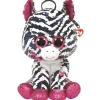 TY Peluches Porte-clés<Sac A Dos Peluche Sequins Zoey Le Zebre 30 Cm