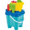 Ecoiffier Jeux De Plage<Seau Garni Chateau 18,5 Cm