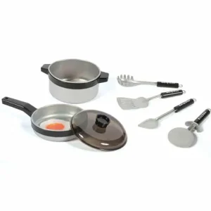 Funny Home Cuisine Et Dinette<Set De Cuisine Metallisee