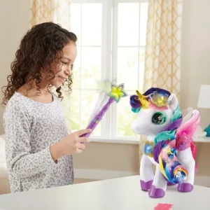 VTech Peluches Interactives<Styla, Ma Licorne Maquillage Magique