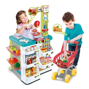 Funny Home Faire Comme Les Grands<Super Marchande Et Chariot De Courses
