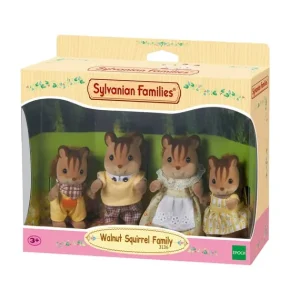 Sylvanian Families Heros & Univers< - 4172 - La Famille Ecureuil Roux