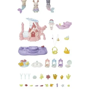 Sylvanian Families Figurines< - 5701 - Le Chateau Des Sirenes