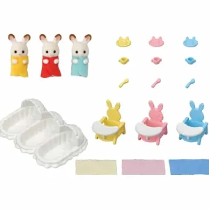 Sylvanian Families Heros & Univers< - 5532 - Les Triples Et Accessoires De Puericulture