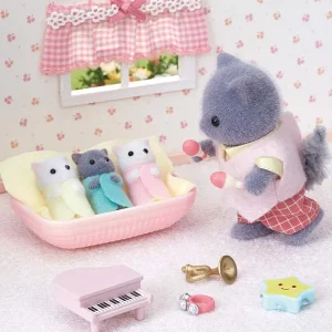 Sylvanian Families Heros & Univers< - 5458 - Les Triples Chats Persans