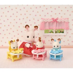 Sylvanian Families Heros & Univers< - 5532 - Les Triples Et Accessoires De Puericulture