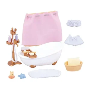 Sylvanian Families Heros & Univers<- 5022- Baignoire Et Douche