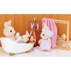 Sylvanian Families Heros & Univers<- 5022- Baignoire Et Douche