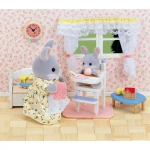 Sylvanian Families Mondes Imaginaires<-5221-Chaise Haute Pour Bebe
