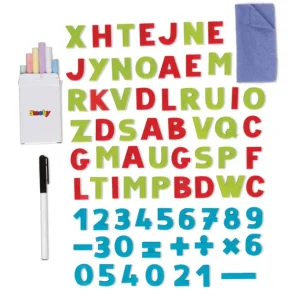 Smoby Tableaux, Ardoises<Tableau Tubes - Ardoise Double Face - Magnetique / Craie - + 80 Accessoires Inclus - Vert
