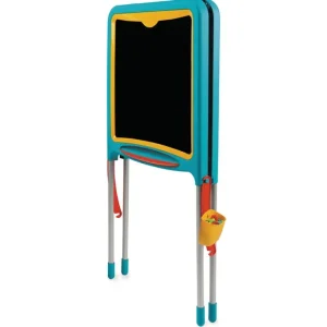 Smoby Tableaux, Ardoises<Tableau Tubes - Ardoise Double Face - Magnetique / Craie - + 80 Accessoires Inclus - Vert
