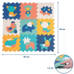 Ludi Tapis D'éveil<Tapis Dalles Animaux