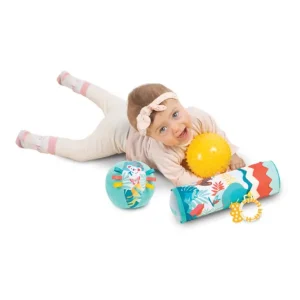 Ludi Coffret Cadeaux, Naissance<Tapis Dalles Animaux Avec Rouleau Et Balles