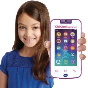 VTech Tablettes Et Téléphones<Telephone Kidicom Advance Blanc Et Rose