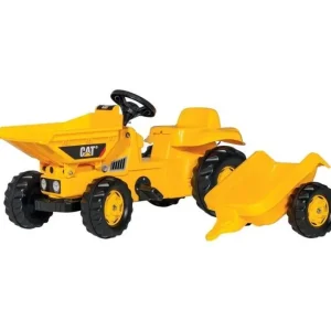 Rolly Toys Tracteurs À Pédales<Tracteur A Pedales Cat Avec Remorque