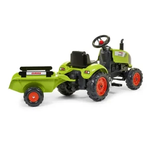 Falk Tracteurs À Pédales<Tracteur A Pedales Claas Avec Remorque