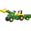 Rolly Toys Tracteurs À Pédales<Tracteur A Pedales Rollyjunior John Deere Avec Remorque
